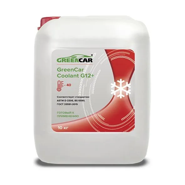 GreenCar Coolant G12+, 10 кг