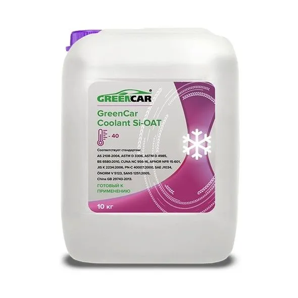 GreenCar Coolant Si-OAT, 10 кг